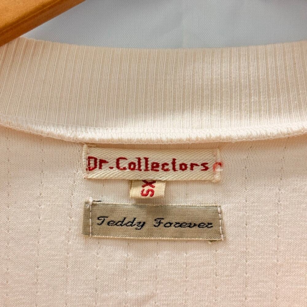 Dr. Collectors Teddy Forever Men's Crew Neck Sweater Size XS - Picture 3 of 4